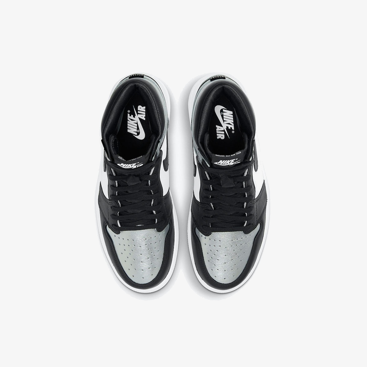 Wmns Air Jordan 1 Retro High OG 'Silver Toe' - Image 4