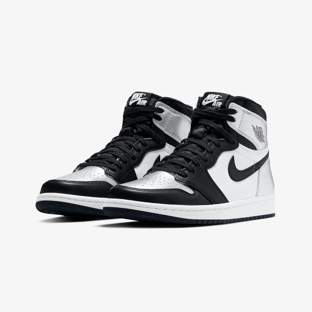 Wmns Air Jordan 1 Retro High OG 'Silver Toe' - Image 3
