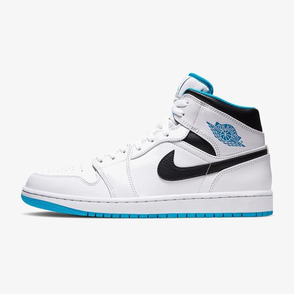 Air Jordan 1 Mid 'Laser Blue'