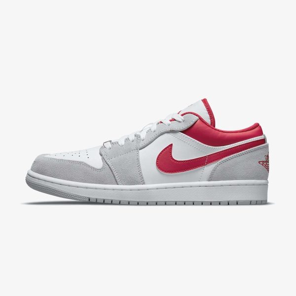 Air Jordan 1 Low SE 'Light Smoke Grey Gym Red'