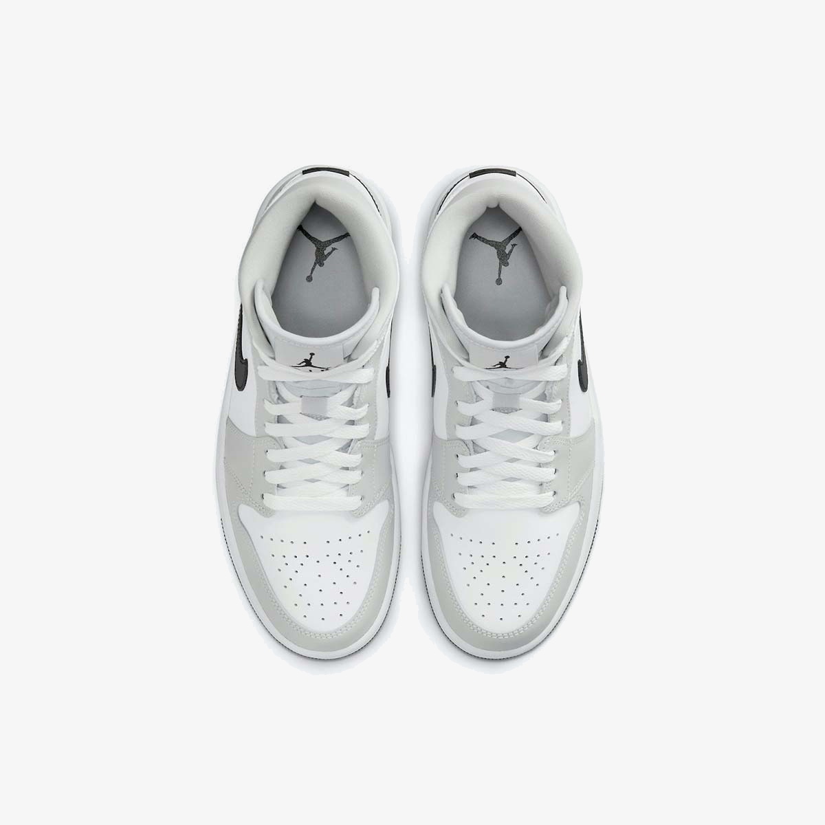 Wmns Air Jordan 1 Mid 'Grey Fog' - Image 4