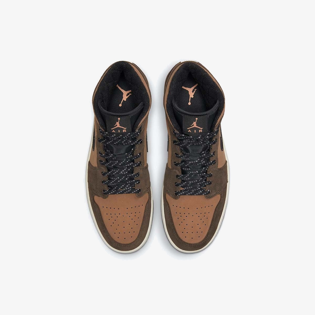 Air Jordan 1 Mid SE 'Dark Chocolate' - Image 4