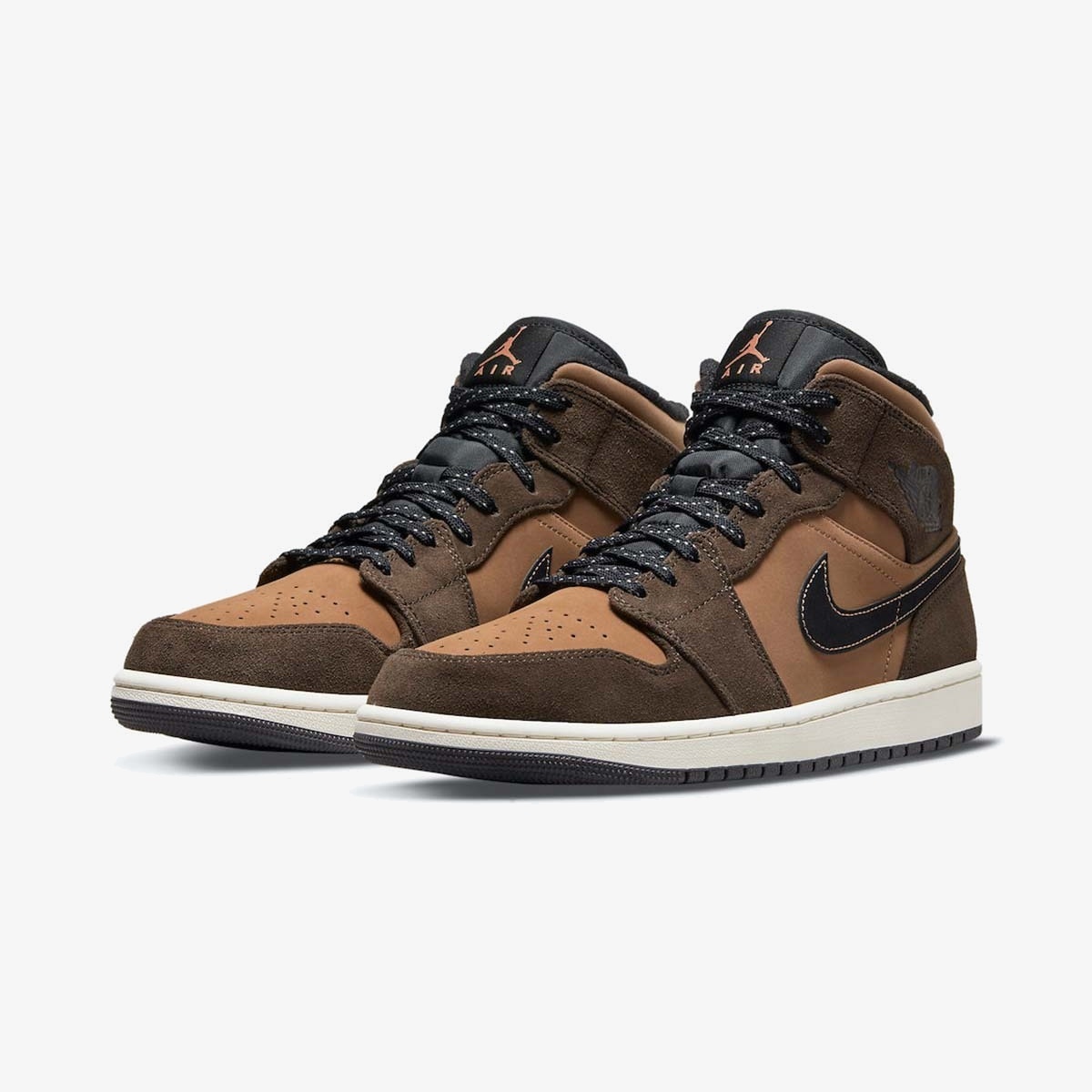 Air Jordan 1 Mid SE 'Dark Chocolate' - Image 3