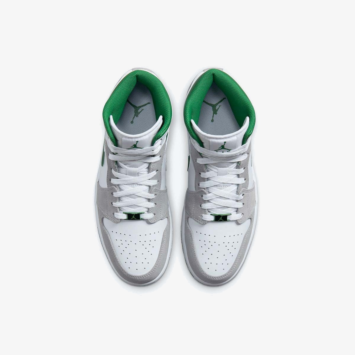 Air Jordan 1 Mid SE 'Grey Pine Green' - Image 3
