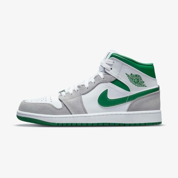 Air Jordan 1 Mid SE 'Grey Pine Green'
