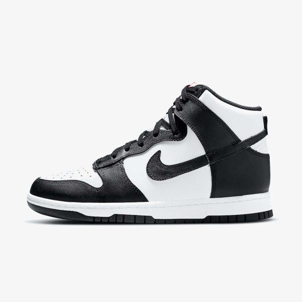 Wmns Nike Dunk High 'Black White'
