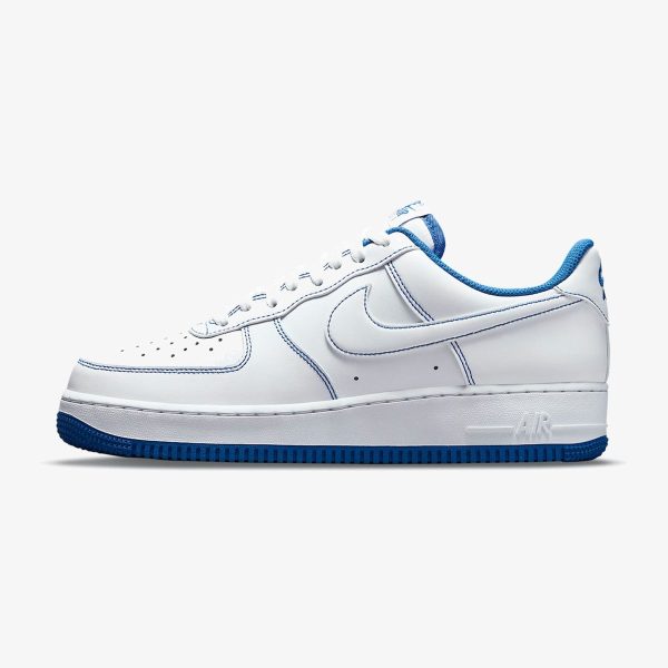 Nike Air Force 1 '07 'Contrast Stitch - White Game Royal'