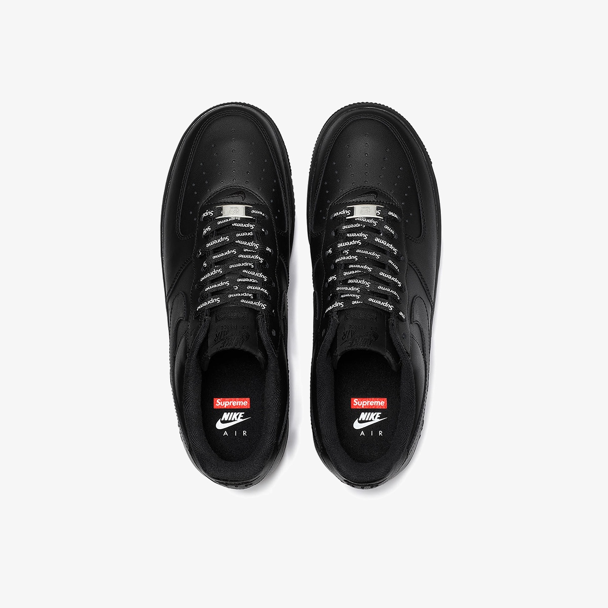 Supreme x Nike Air Force 1 Low 'Box Logo - Black' - Image 5