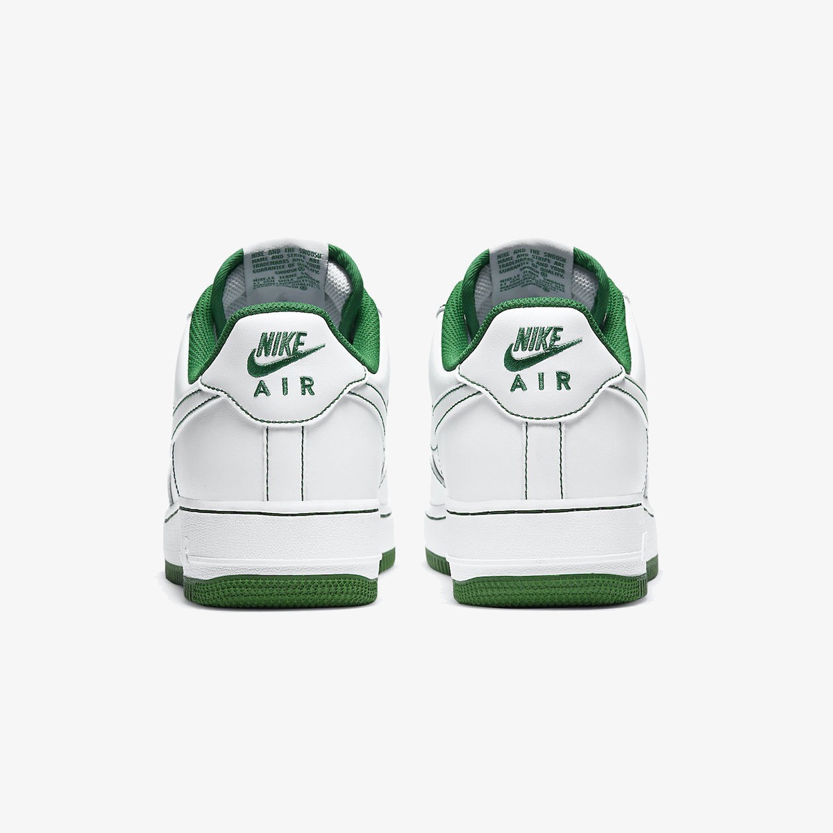 Nike Air Force 1 '07 'Contrast Stitch - White Pine Green' - Image 4