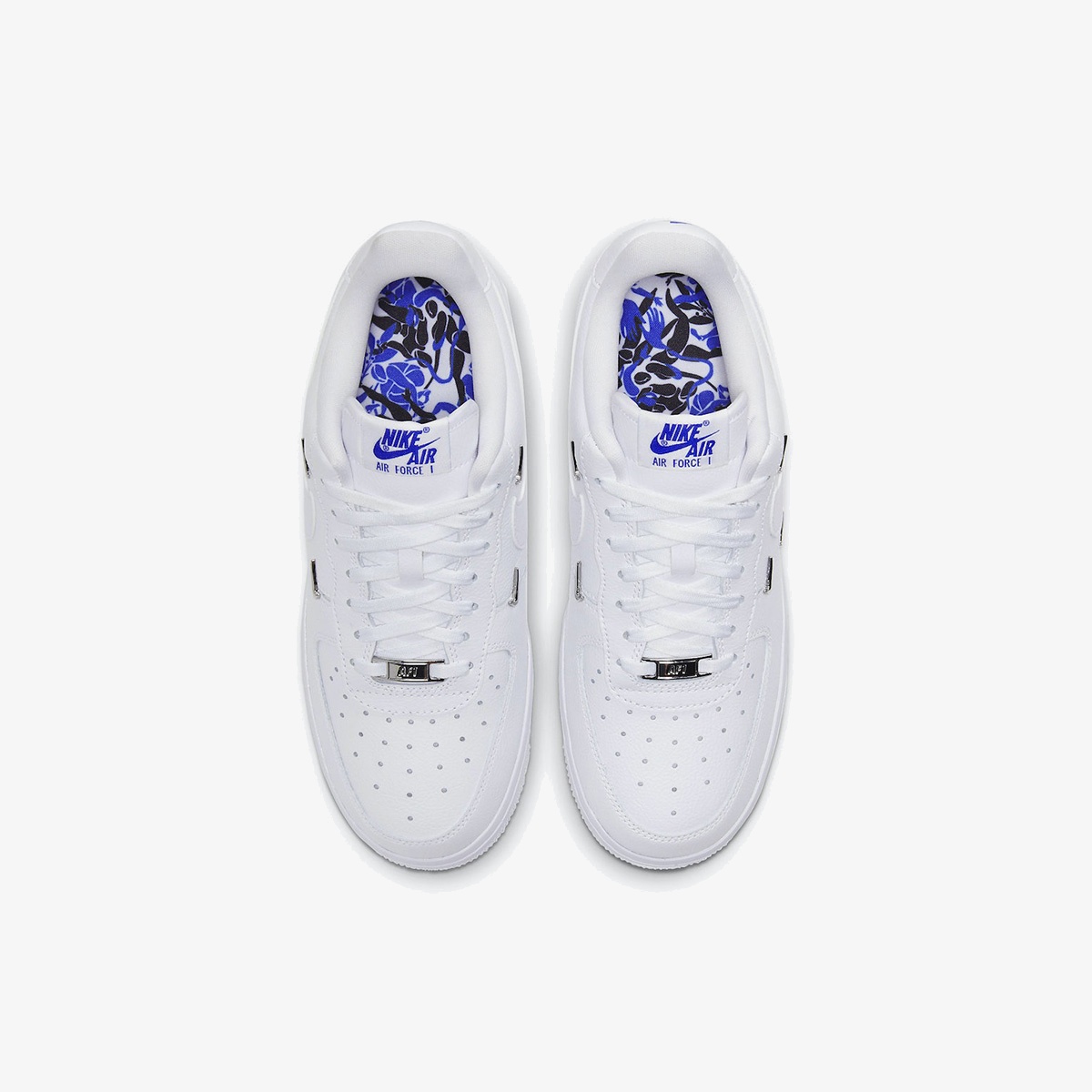Wmns Nike Air Force 1 '07 LX 'Sisterhood - White Metallic Silver' - Image 4