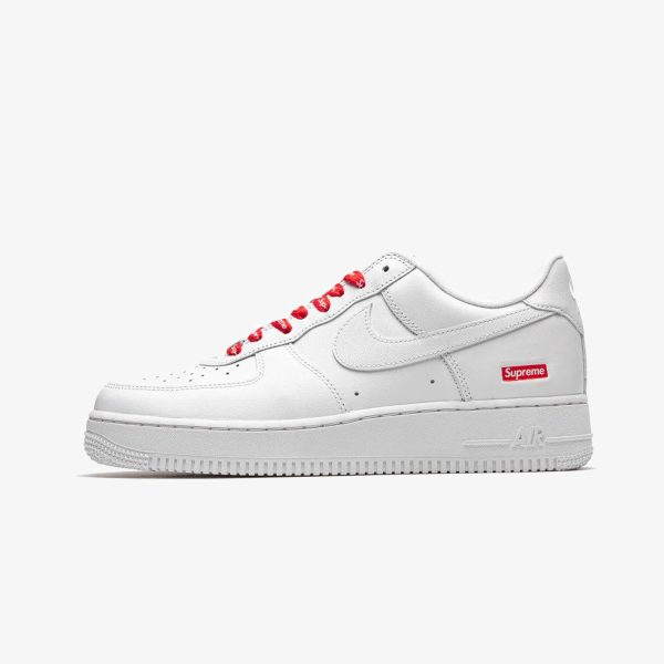 Supreme x Nike Air Force 1 Low 'Box Logo - White'