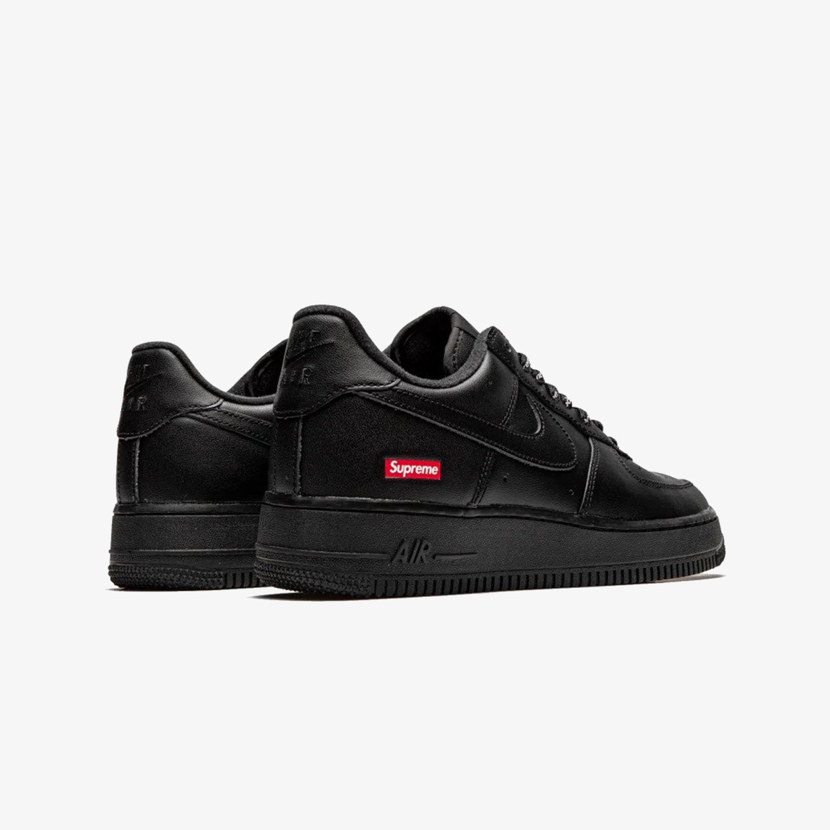 Supreme x Nike Air Force 1 Low 'Box Logo - Black' - Image 3