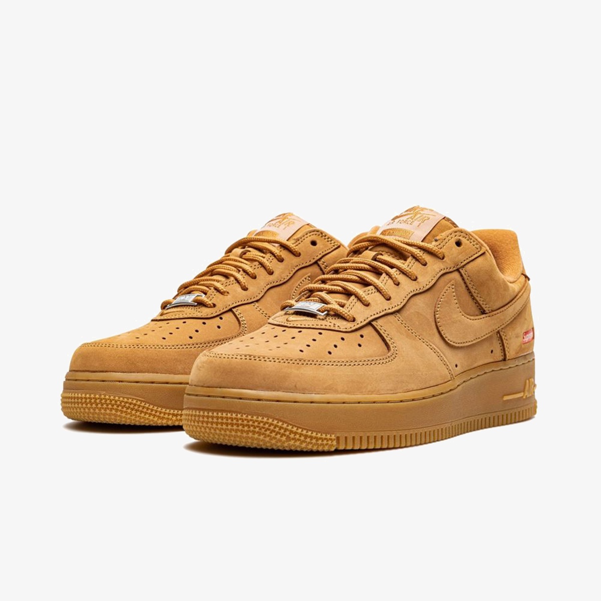 Supreme x Nike Air Force 1 Low SP 'Wheat' - Image 2