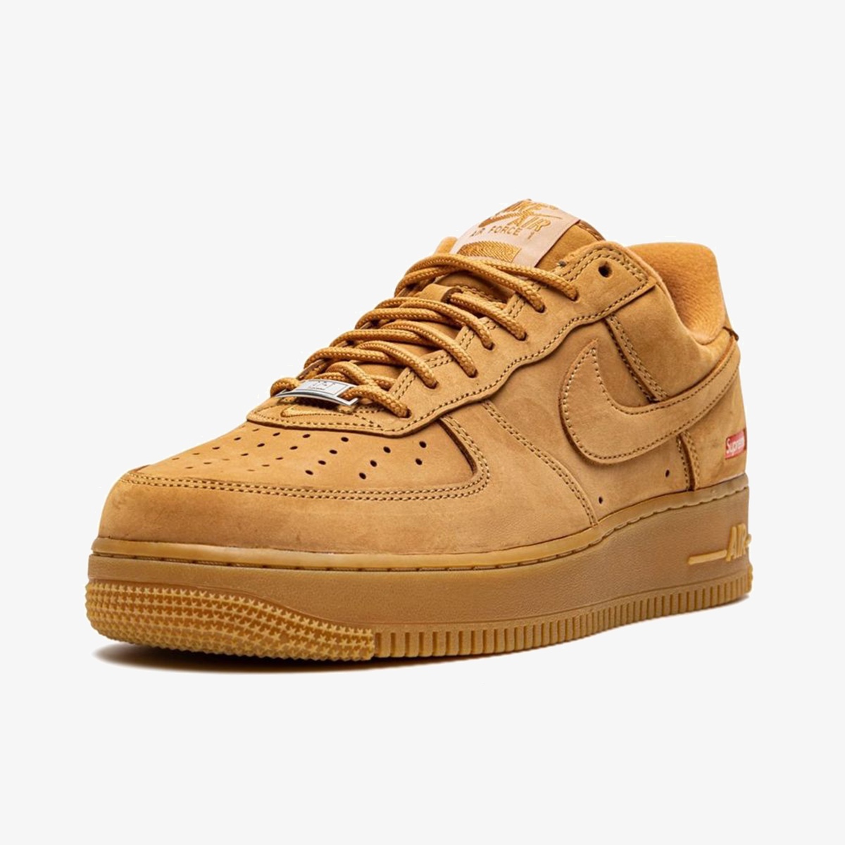 Supreme x Nike Air Force 1 Low SP 'Wheat' - Image 4