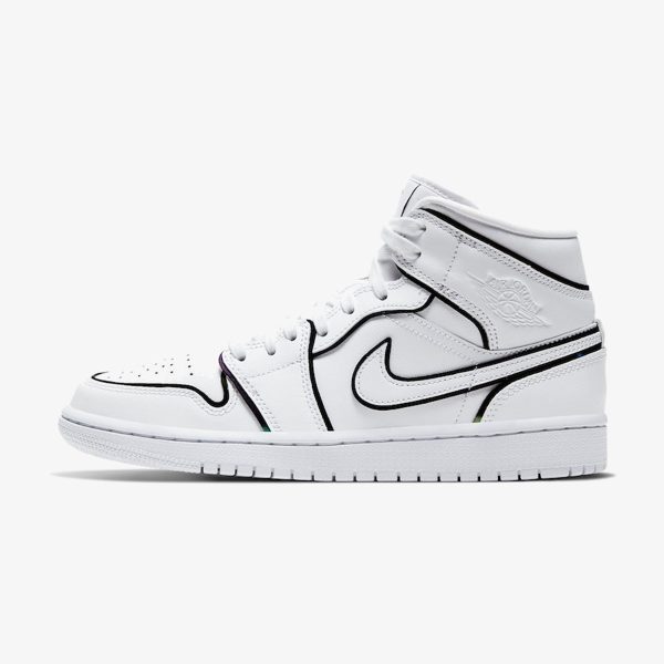 Wmns Air Jordan 1 Mid SE 'Iridescent Trim'
