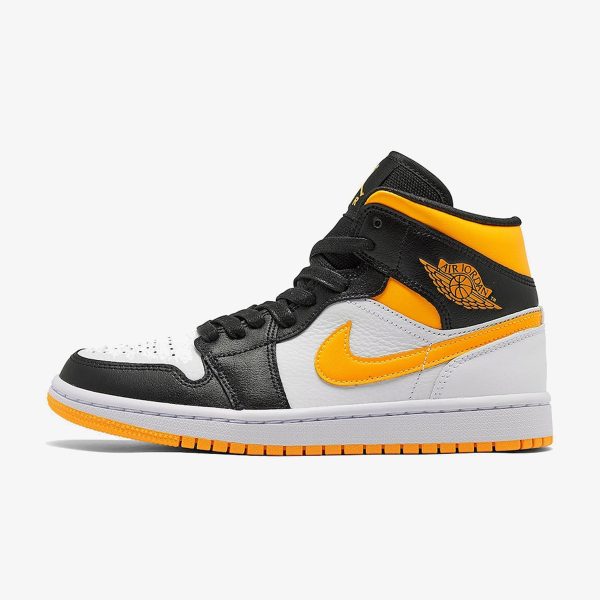 Wmns Air Jordan 1 Mid SE 'White Laser Orange'