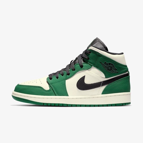 Air Jordan 1 Mid 'Pine Green'