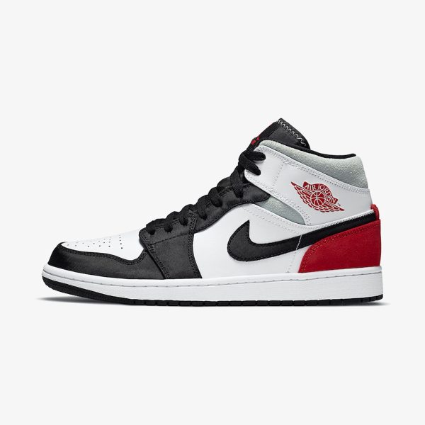 Air Jordan 1 Mid SE 'Red Black Toe'