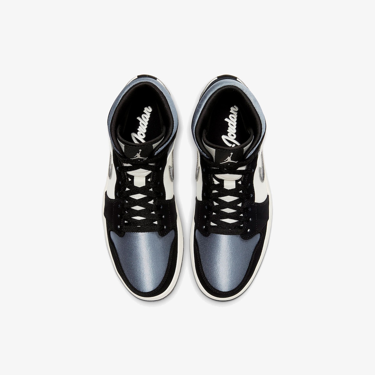 Air Jordan 1 Mid SE 'Satin Smoke Grey' - Image 4