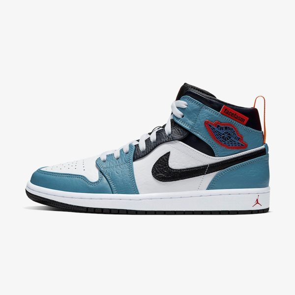 Facetasm x Air Jordan 1 Mid 'Fearless'