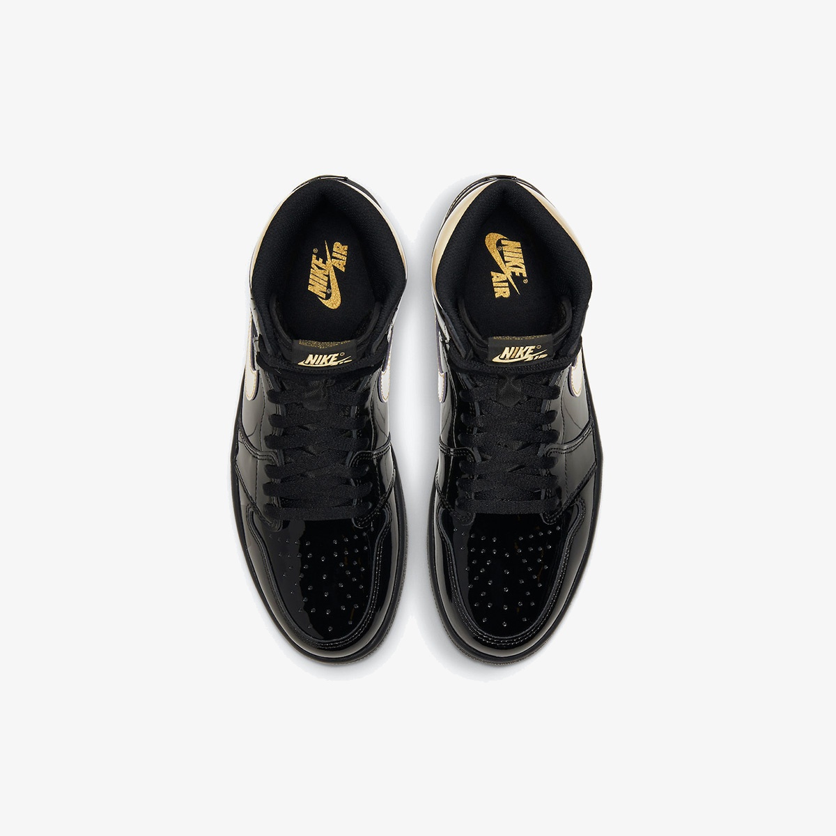 Air Jordan 1 Retro High OG 'Black Metallic Gold' - Image 4