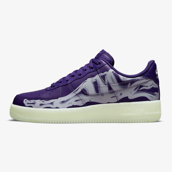 Nike Air Force 1 Low 'Purple Skeleton'