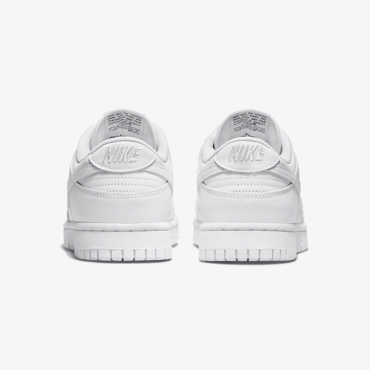 Wmns Nike Dunk Low 'Triple White' - Image 5