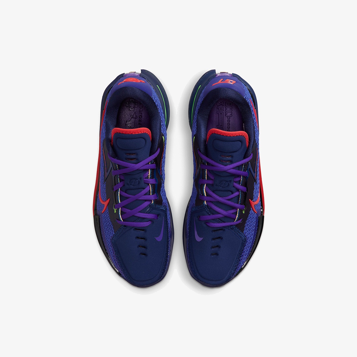 Nike Air Zoom GT Cut 'Blue Void Siren Red' - Image 4