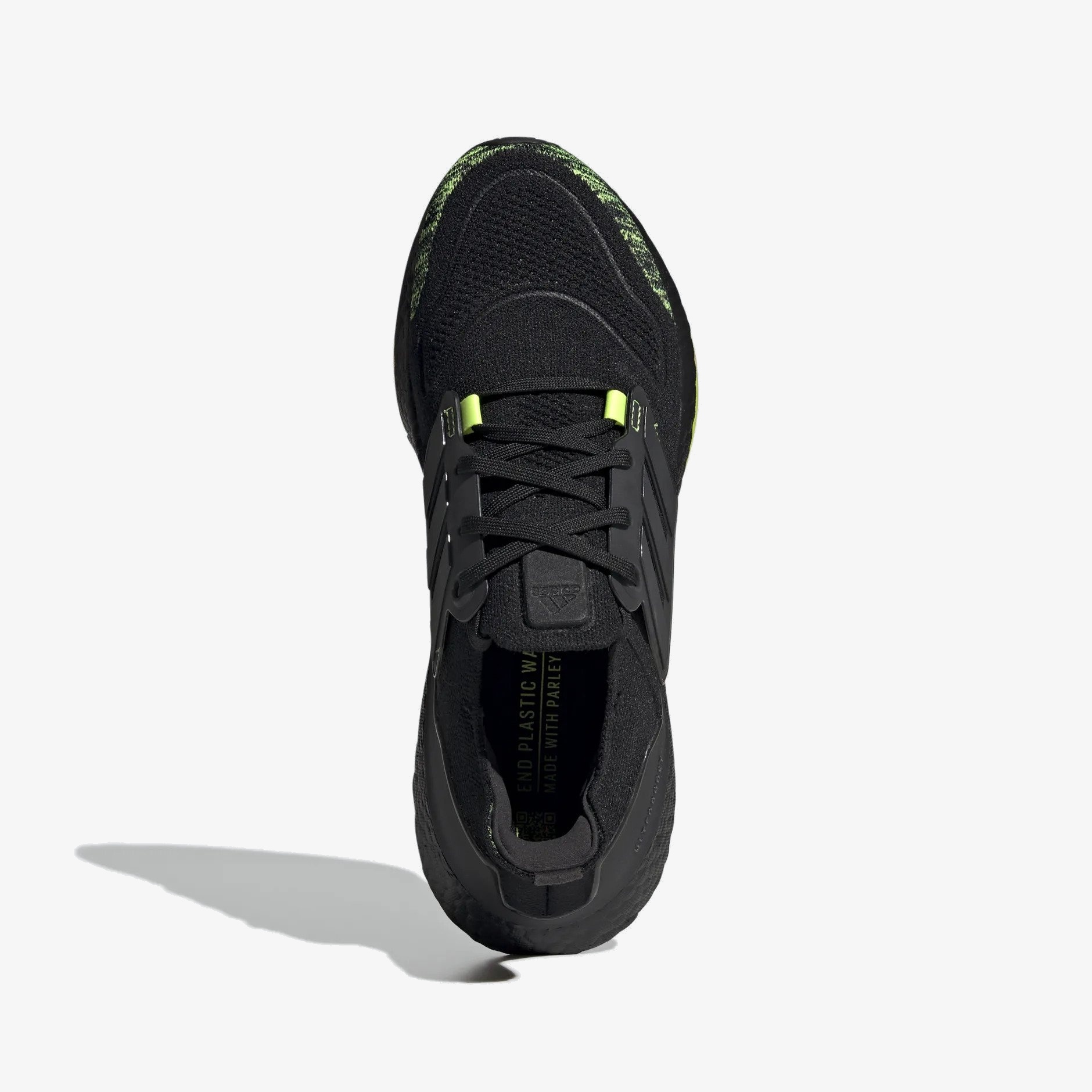 Adidas UltraBoost 22 'Black Solar Yellow' - Image 5