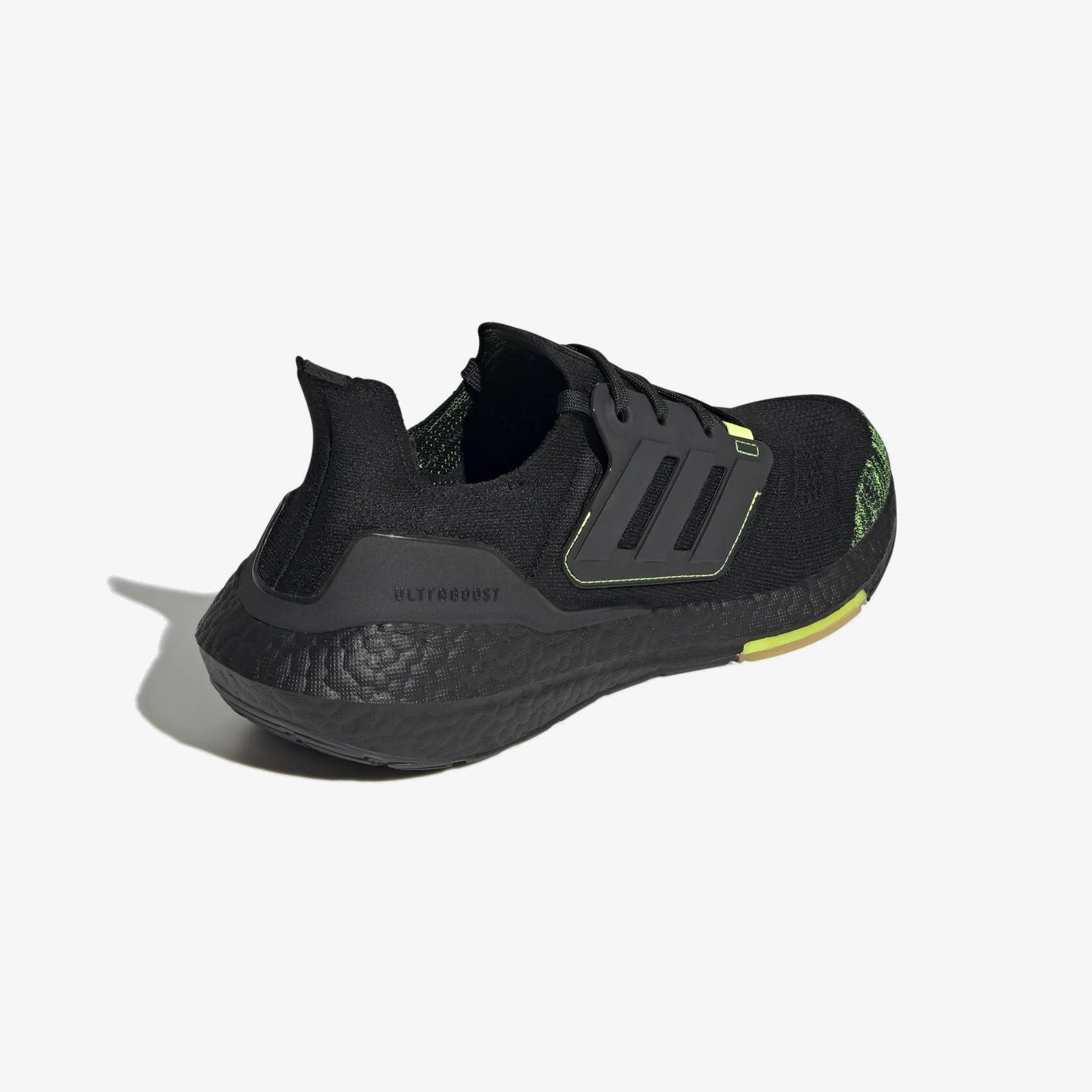 Adidas UltraBoost 22 'Black Solar Yellow' - Image 3