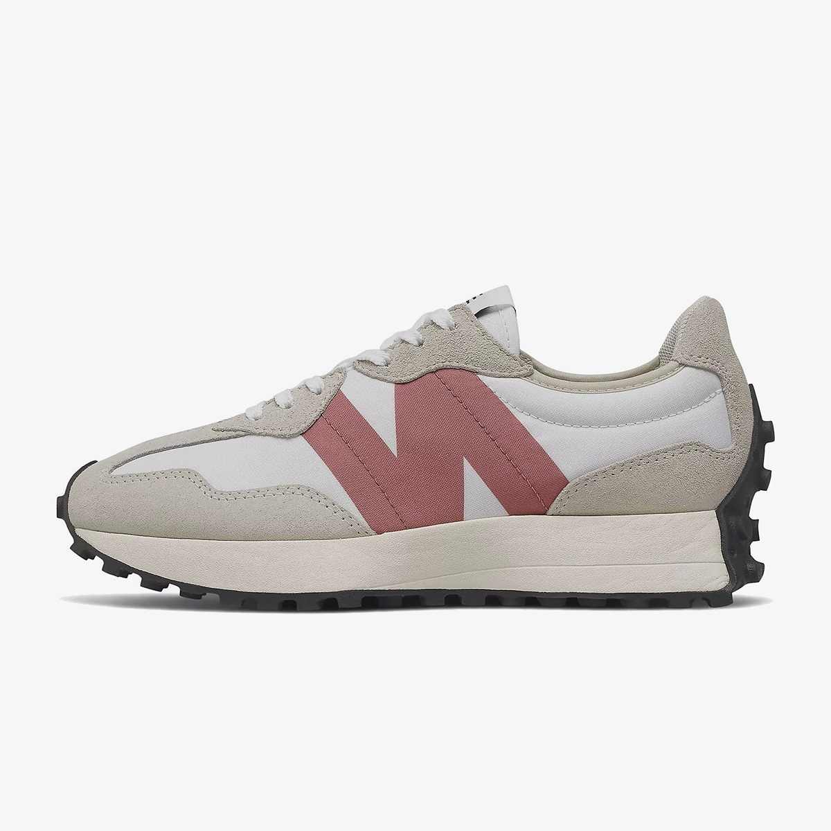 Wmns New Balance 327 'Light Grey Rose'