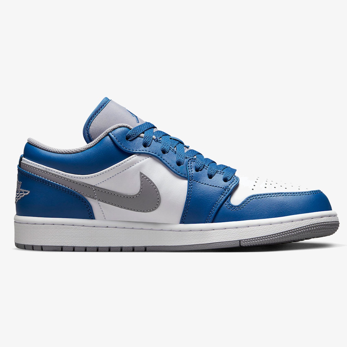 Air Jordan 1 Low 'True Blue Cement' - Image 2