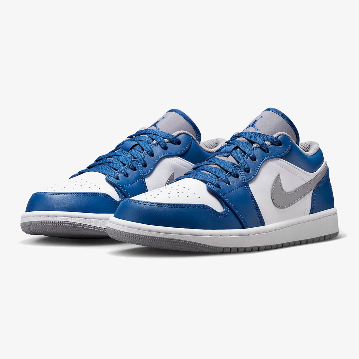 Air Jordan 1 Low 'True Blue Cement' - Image 3