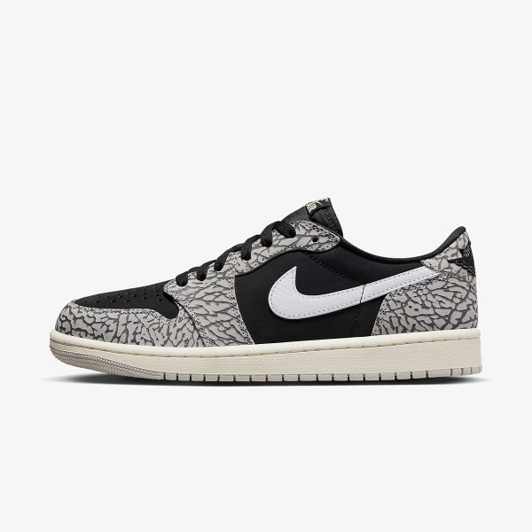 Air Jordan 1 Retro Low OG 'Black Cement'