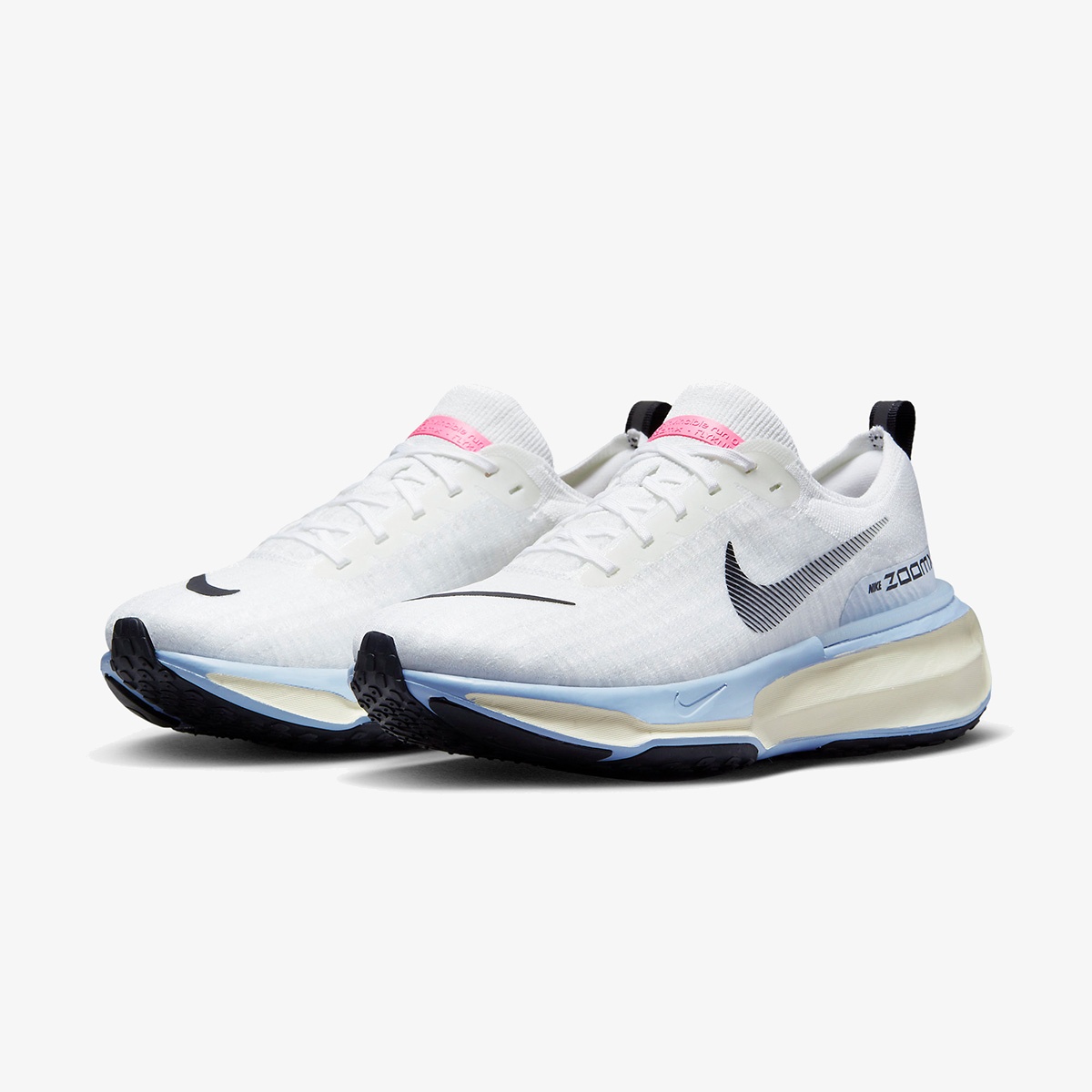 Nike ZoomX Invincible Run Flyknit 3 'White Cobalt Bliss' - Image 3