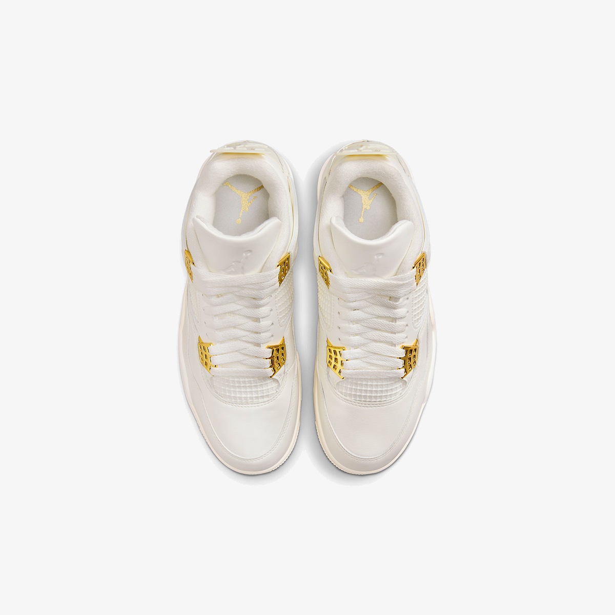 Wmns Air Jordan 4 Retro 'Metallic Gold' - Image 4