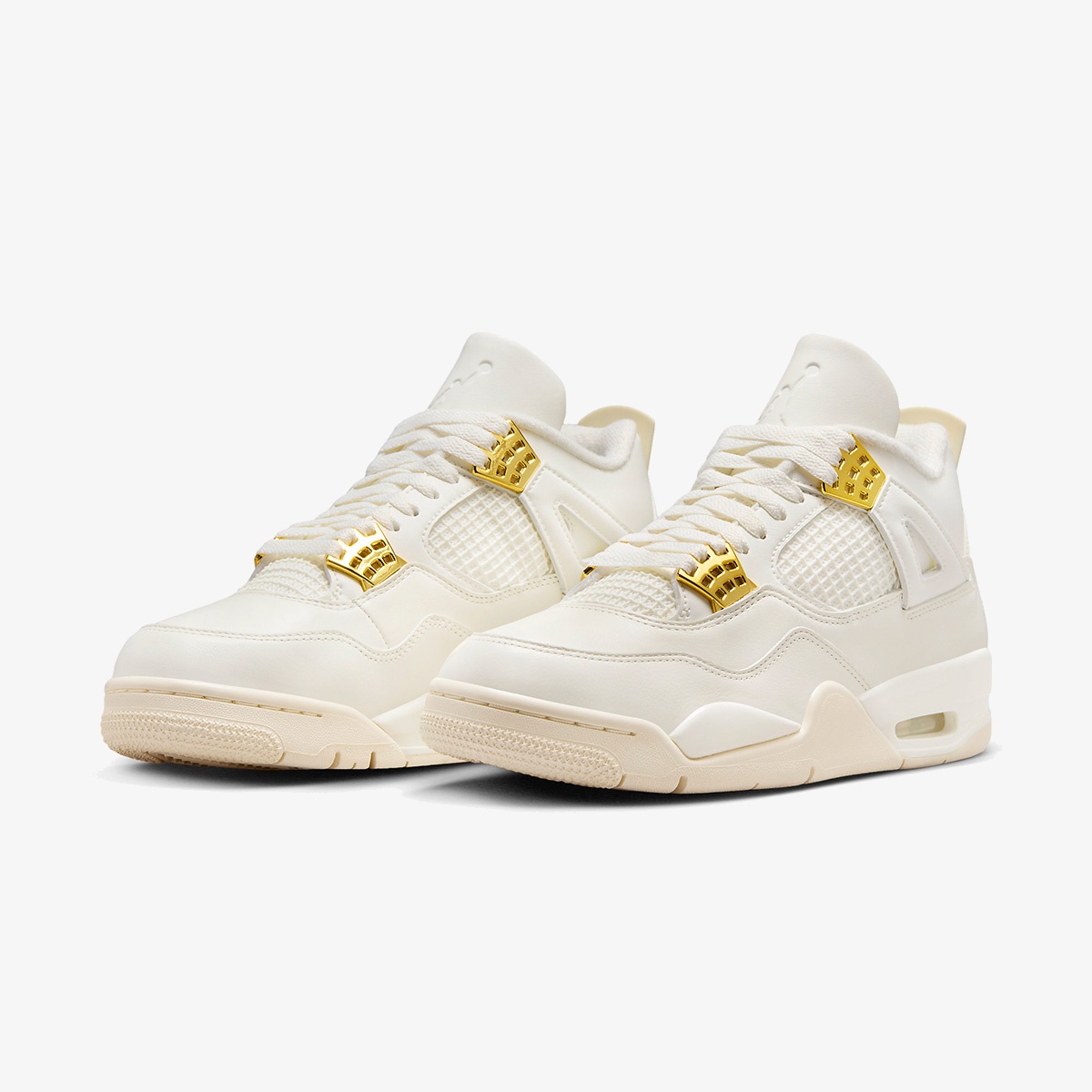 Wmns Air Jordan 4 Retro 'Metallic Gold' - Image 3
