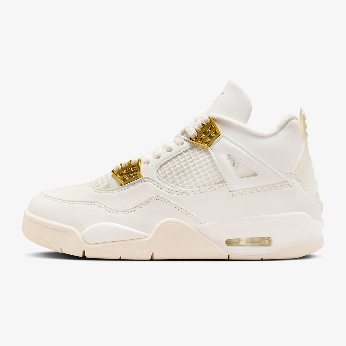 Wmns Air Jordan 4 Retro 'Metallic Gold'