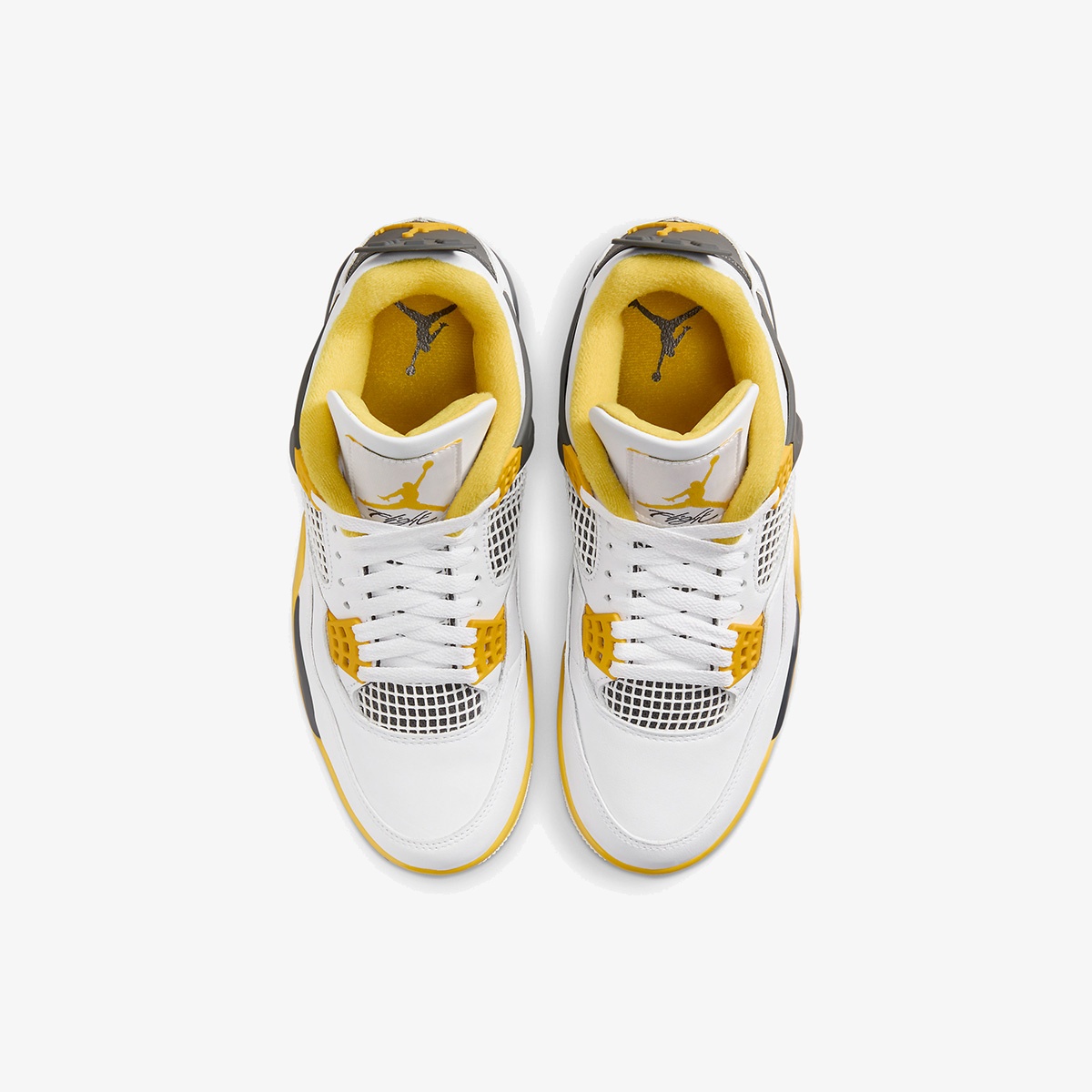 Wmns Air Jordan 4 Retro 'Vivid Sulfur' - Image 4