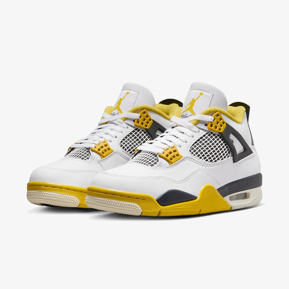 Wmns Air Jordan 4 Retro 'Vivid Sulfur' - Image 3