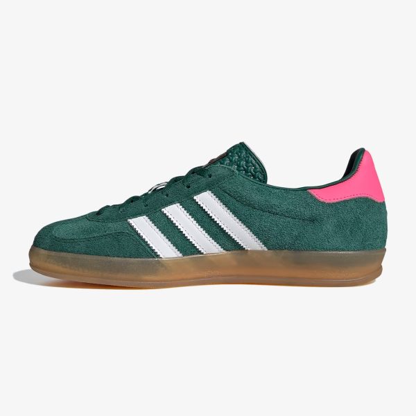 Wmns Adidas Gazelle Indoor 'Collegiate Green Pink'