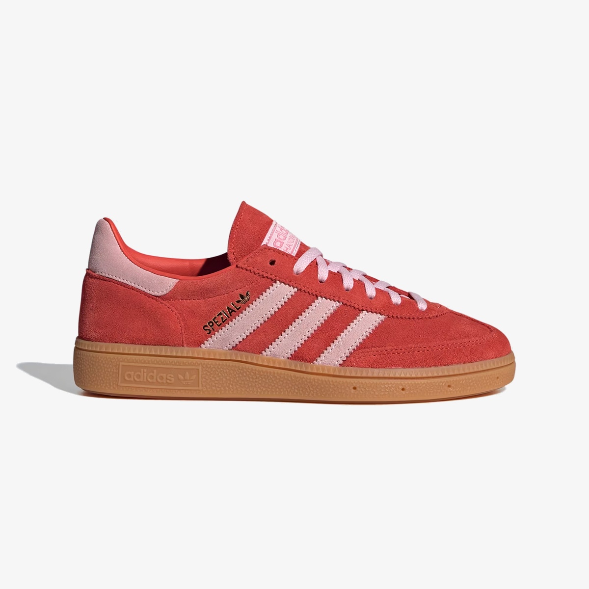 Wmns Adidas Handball Spezial 'Bright Red Clear Pink' - Image 2