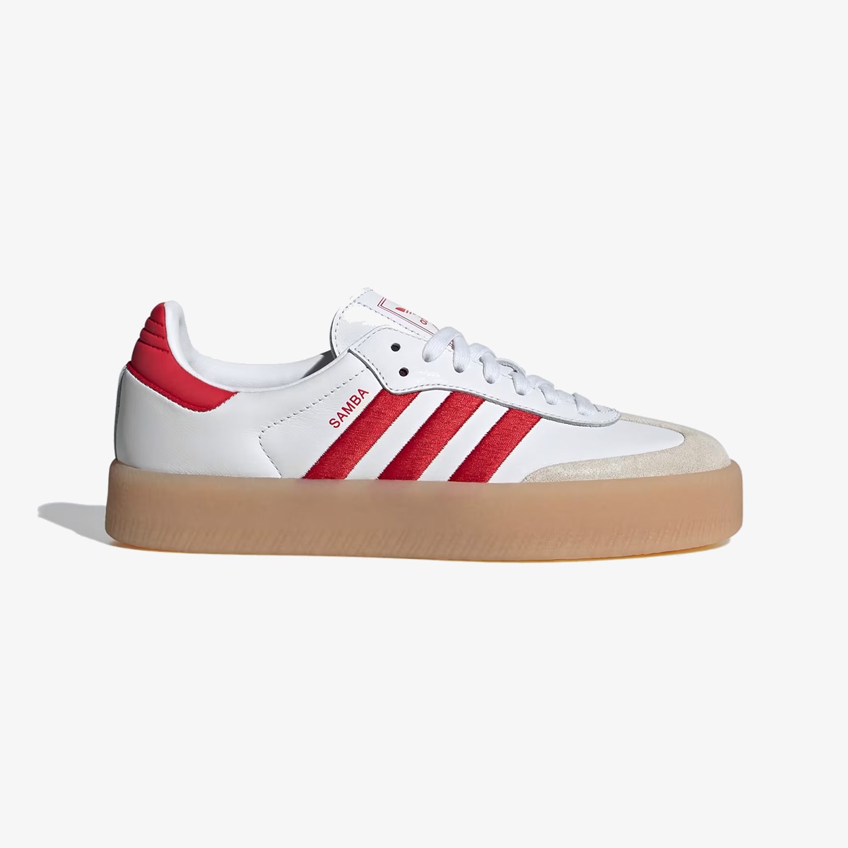 Wmns Adidas Sambae 'White Scarlet Gum' - Image 2