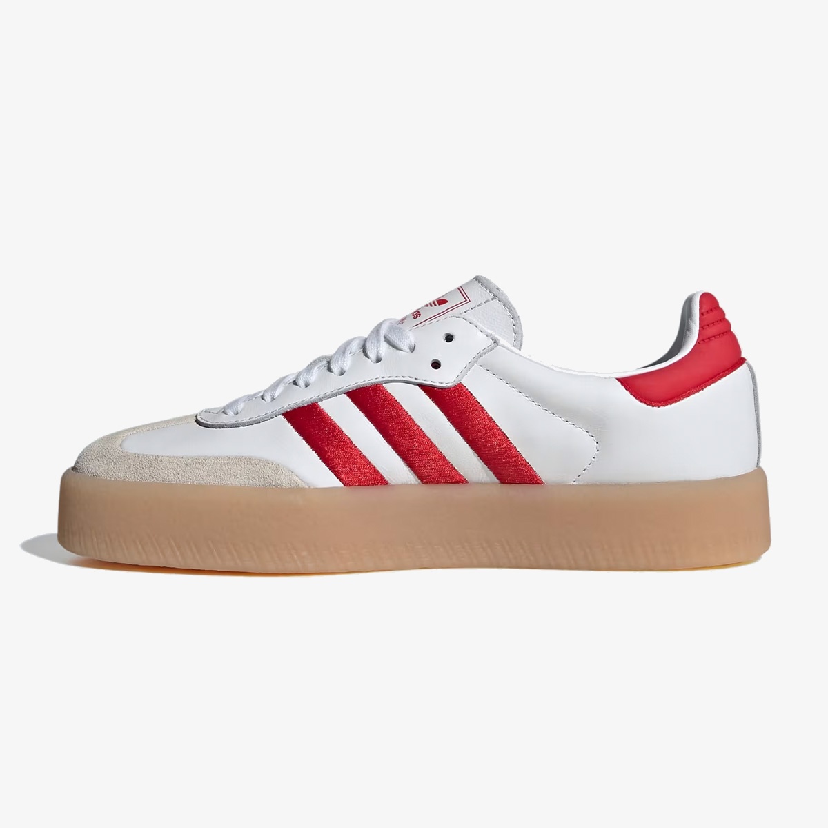 Wmns Adidas Sambae 'White Scarlet Gum'