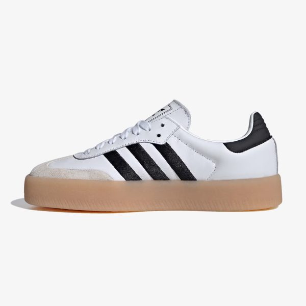 Wmns Adidas Sambae 'White Black Gum'