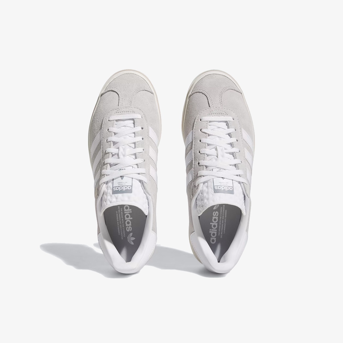 Wmns Adidas Gazelle Bold 'Grey White' - Image 5