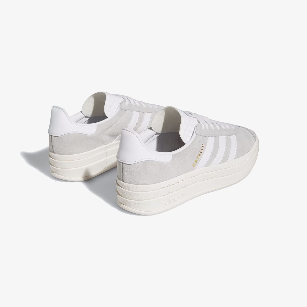 Wmns Adidas Gazelle Bold 'Grey White' - Image 4