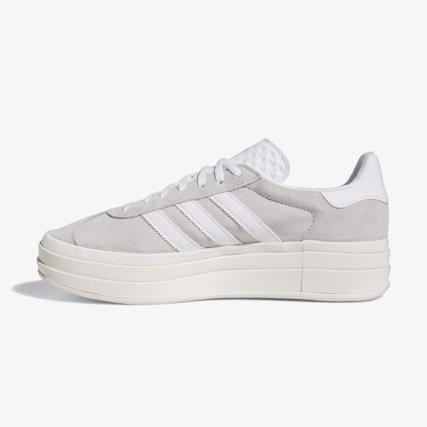 Wmns Adidas Gazelle Bold 'Grey White'