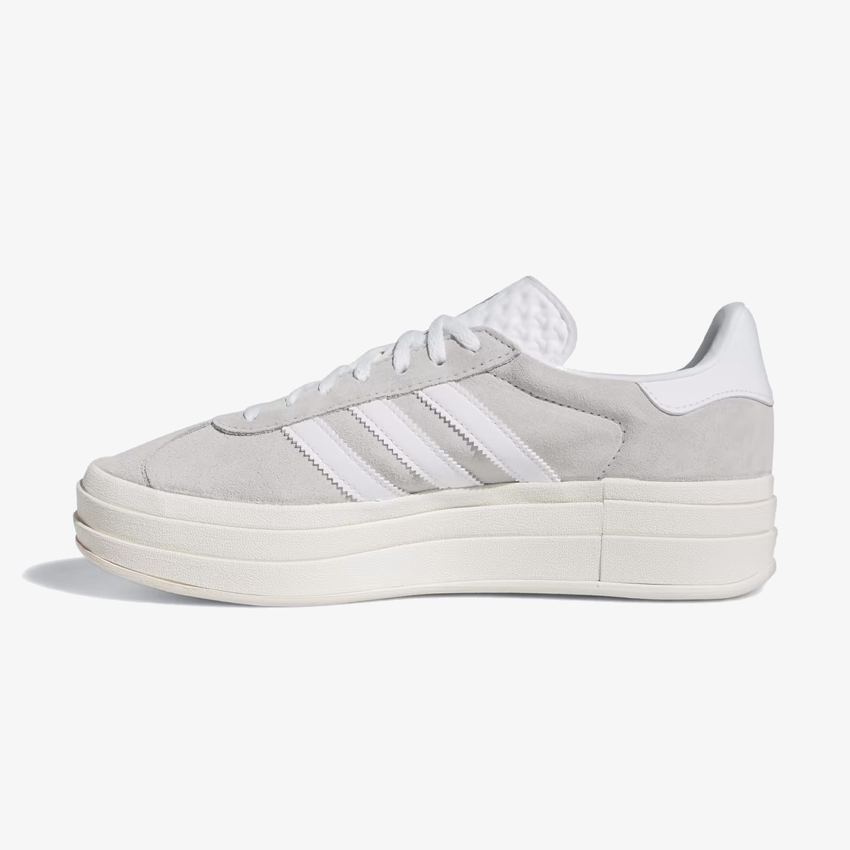 Wmns Adidas Gazelle Bold 'Grey White'