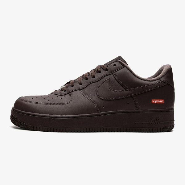 Supreme x Nike Air Force 1 Low 'Box Logo - Baroque Brown'